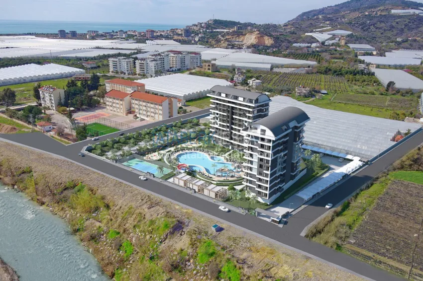 Real estate from a developer in a premium complex at the project stage — Alanya, Demirtash district 1