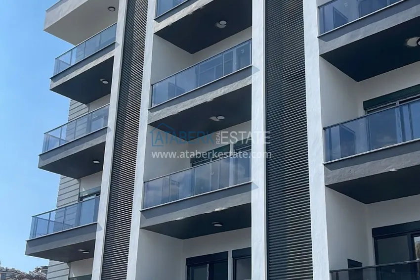 Urgent sale! 1+1 apartment with mountain views in a new complex — Alanya, Oba district 5 