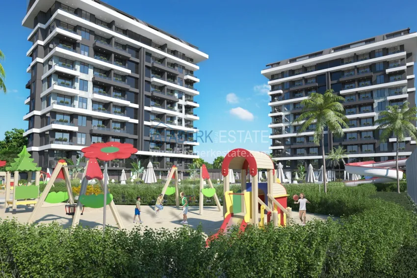 Real estate from a developer in a premium complex at the project stage — Alanya, Demirtash district 24
