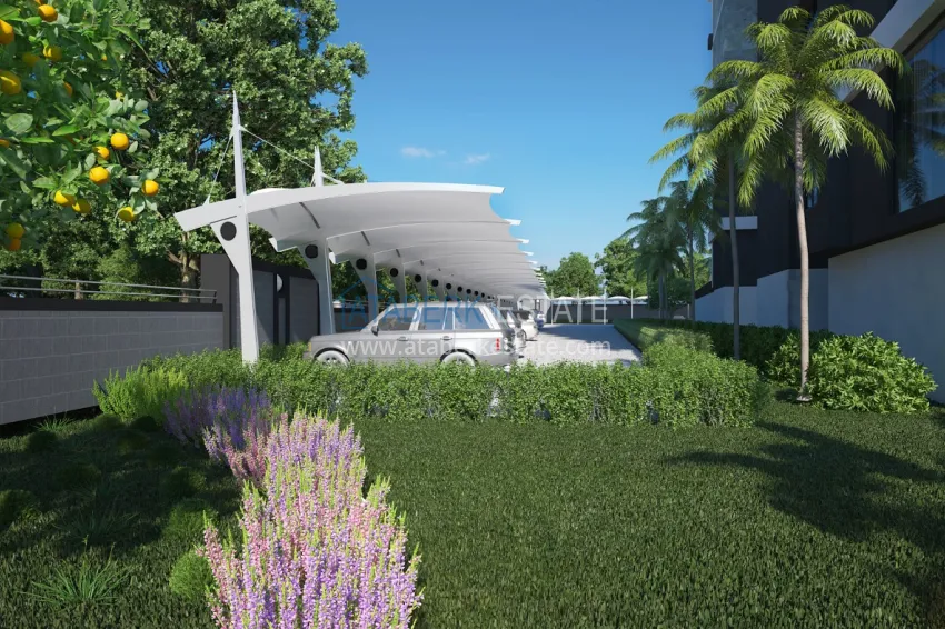 Real estate from a developer in a premium complex at the project stage — Alanya, Demirtash district 25