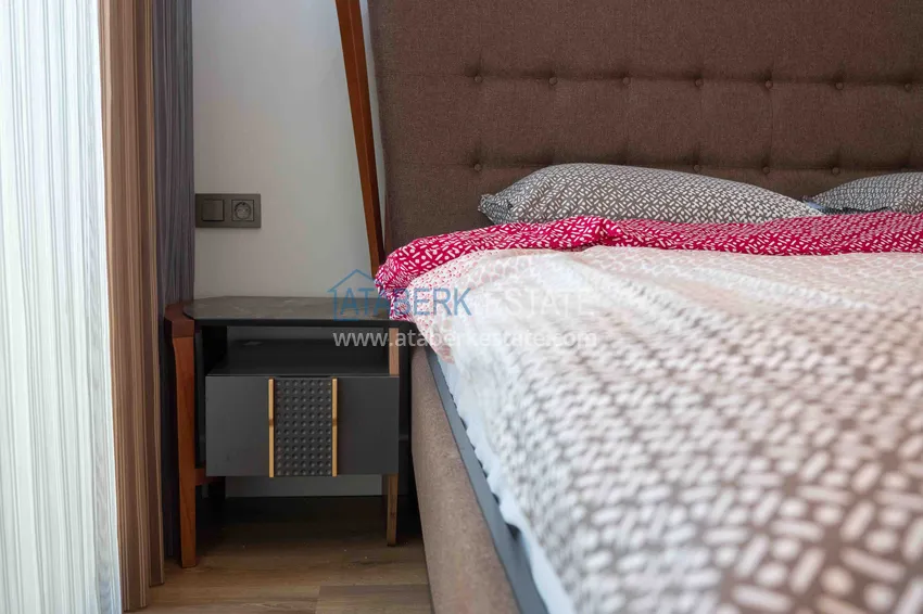 Purchase Furnished one-bedroom apartment in a luxury residence 250 meters from Cleopatra Beach - installments 18 