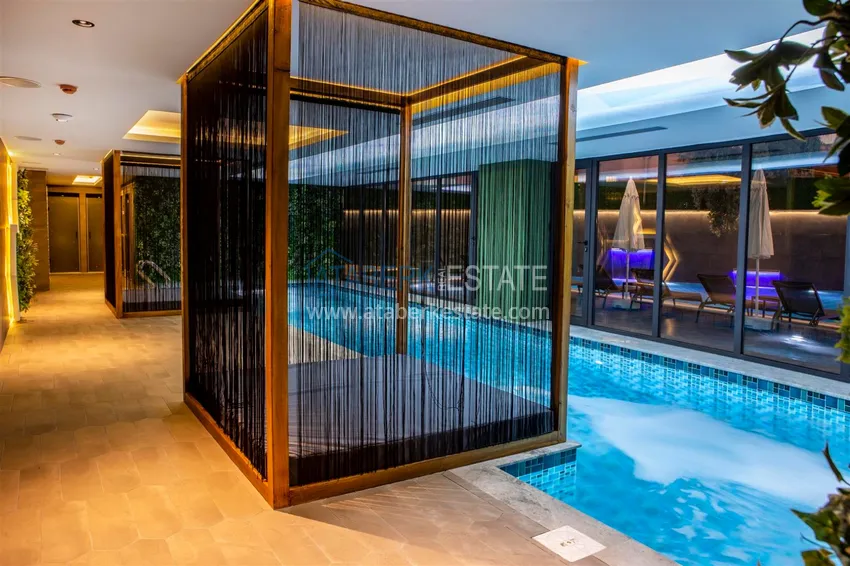 Furnished one-bedroom apartment in a luxury residence 250 meters from Cleopatra Beach - installments 27 