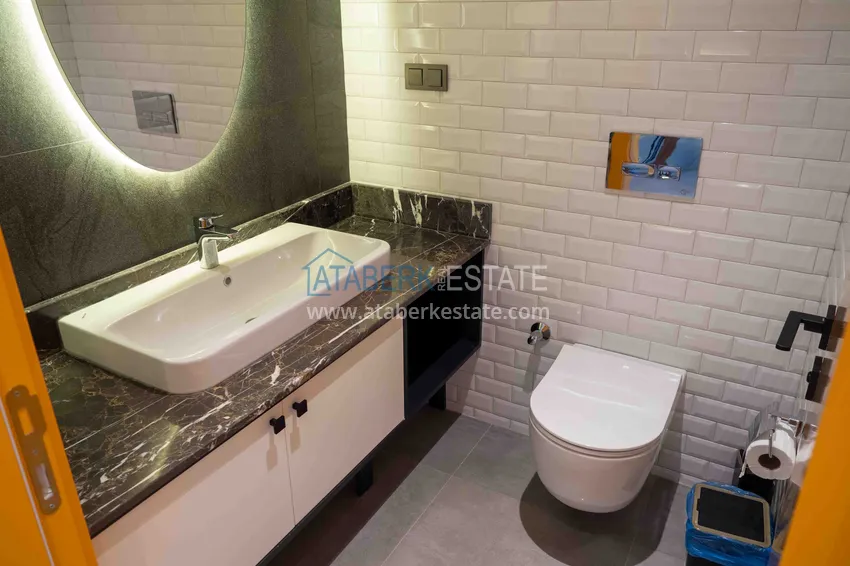 Purchase Furnished one-bedroom apartment in a luxury residence 250 meters from Cleopatra Beach - installments 21 