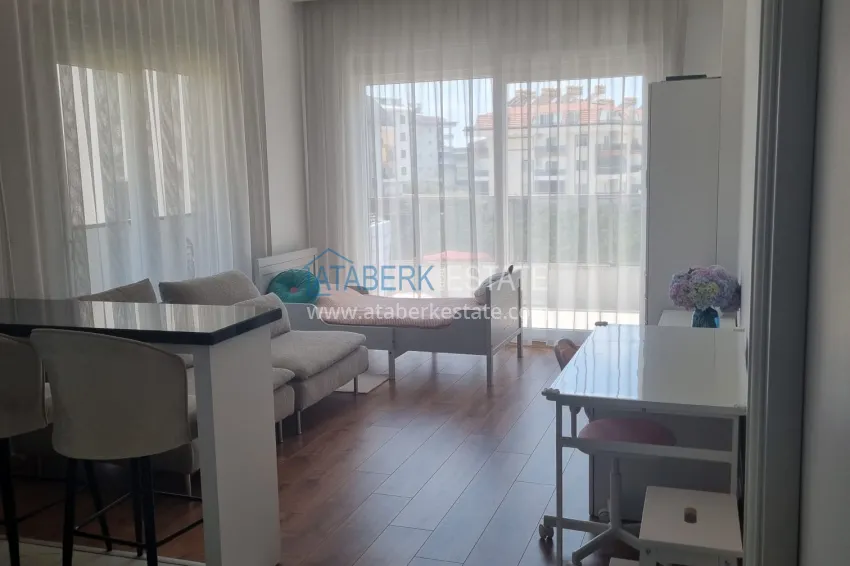 Purchase 1+1 furnished apartment in a comfortable residential complex, Oba district — Alanya 3