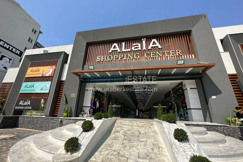 The project of a new shopping center in the tourist area of ​​Alanya - Turkler 2 