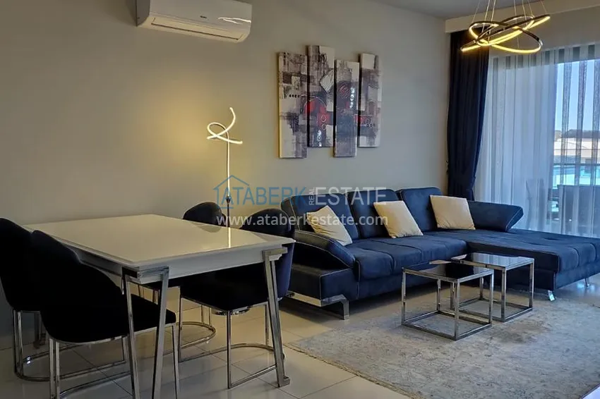 Purchase Compact 1+1 penthouse for rent in Kargicak with direct sea and mountain views C12 3 
