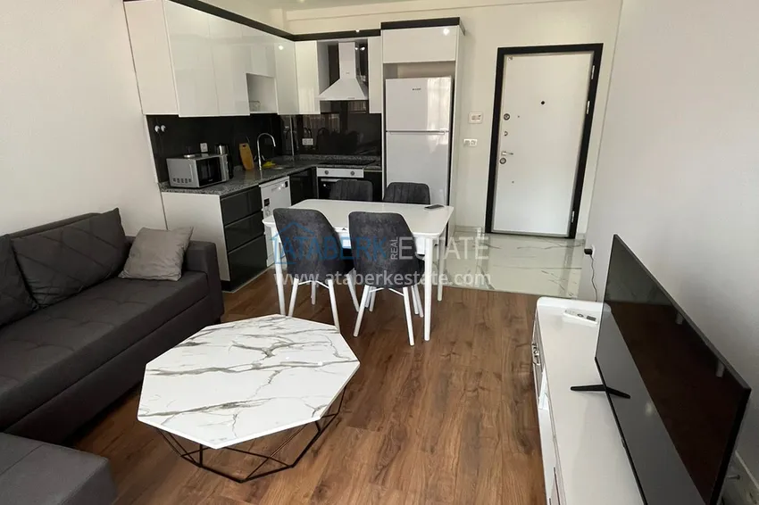 1+1 apartment for rent in a comfortable new complex - Alanya, Oba district No. 1 1 