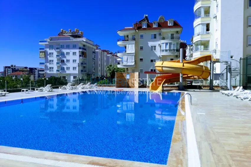 Furnished 1+1 apartment overlooking the sea and the historical fortress, Cikcilli district — Alanya  5 