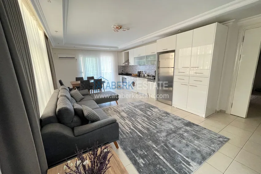 Purchase  Apartment 2+1 with furniture, glazed balcony and mountain views, Cikcilli district — Alanya 2 