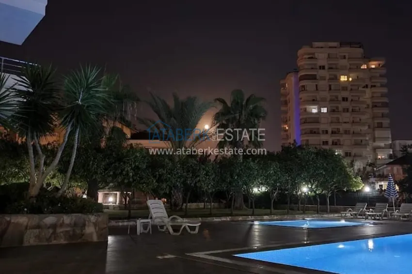 Furnished 1+1 apartment overlooking the sea and the historical fortress, Cikcilli district — Alanya  6 