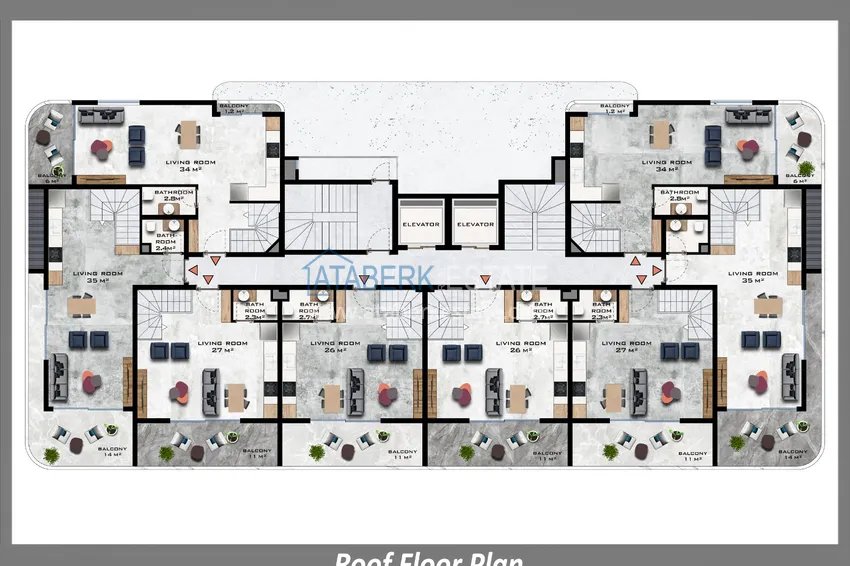 Buy cheap A new project of a comfort-class residential complex in Gazipasa 3 