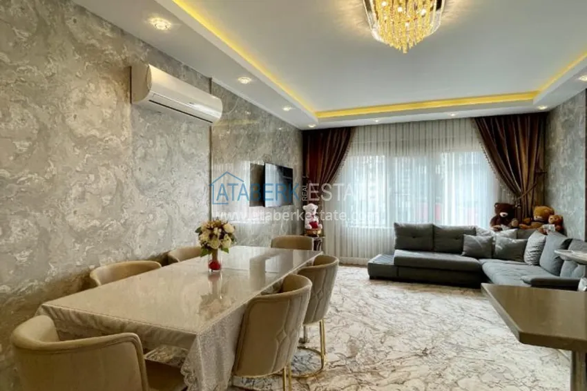 Purchase  Apartment 3+1 with furniture, glazed balcony and mountain views, Kestel district — Alanya 3 