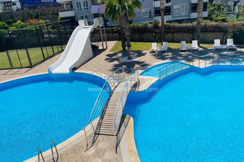 Two-bedroom apartment for rent in a complex with excellent infrastructure — Alanya, Tosmur district No. 5 3 