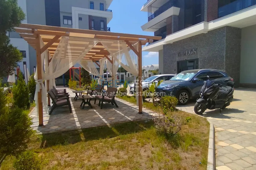 Duplex for rent in Alanya, Oba district in the new modern B19 complex 3 