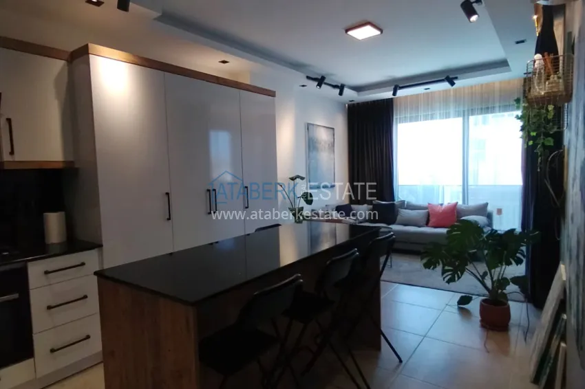 Purchase Apartment 1+1 with furniture, glazed balcony and mountain views, Mahmutlar district — Alanya 3