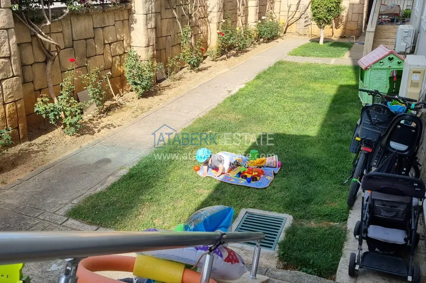 Purchase  Urgent sale! Duplex apartment with separate entrance and private garden in Cikcilli area, Alanya 3 