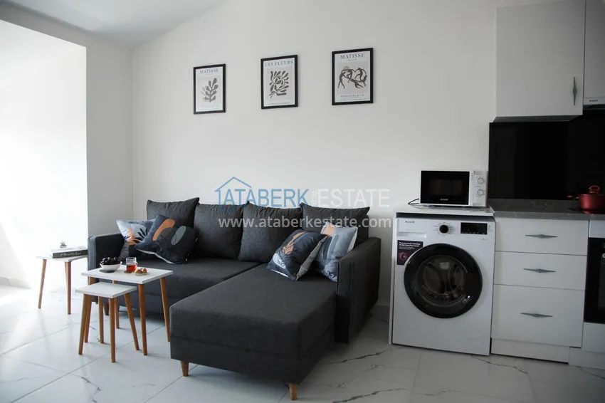 Purchase  One bedroom apartment for rent in Avsallar district in a complex with self-sufficient infrastructure  6 