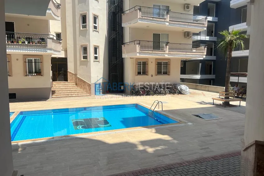 Rent a 4+1 duplex apartment with furniture in Oba, Alanya A22 5