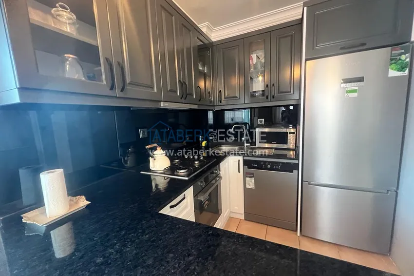 Purchase Rent a 4+1 duplex apartment with furniture in Oba, Alanya A22 4