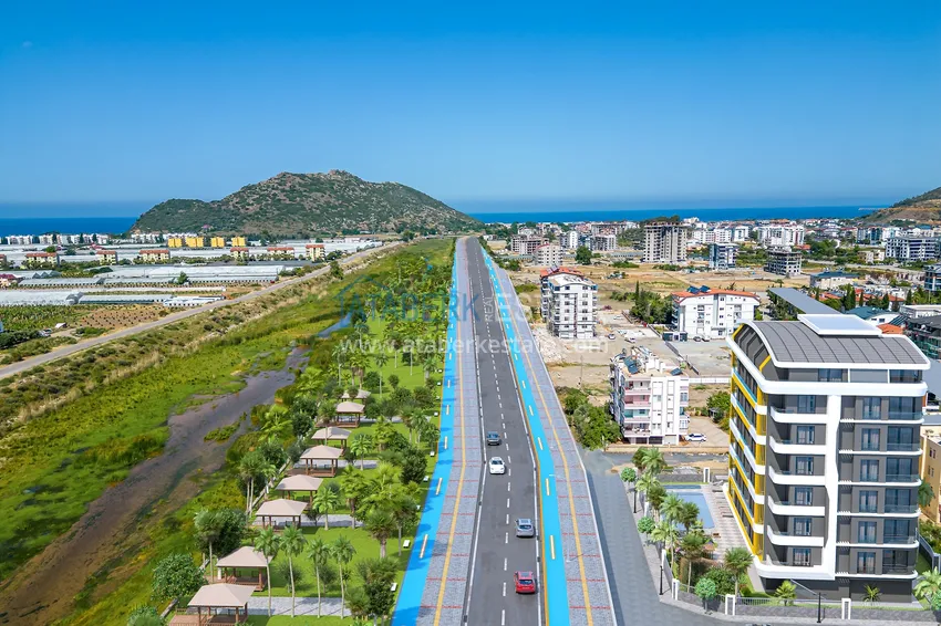 A new project of a comfort-class residential complex in Gazipasa 4 