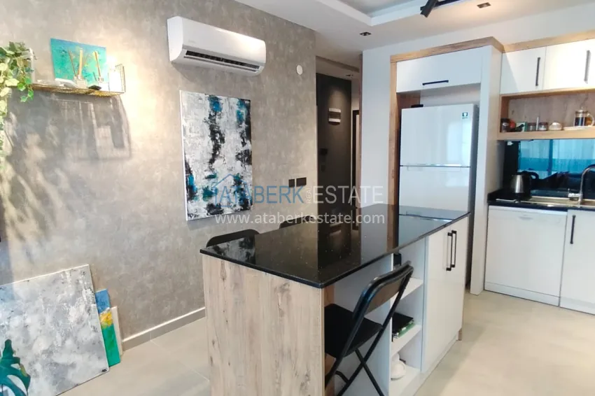 Purchase Apartment 1+1 with furniture, glazed balcony and mountain views, Mahmutlar district — Alanya 5