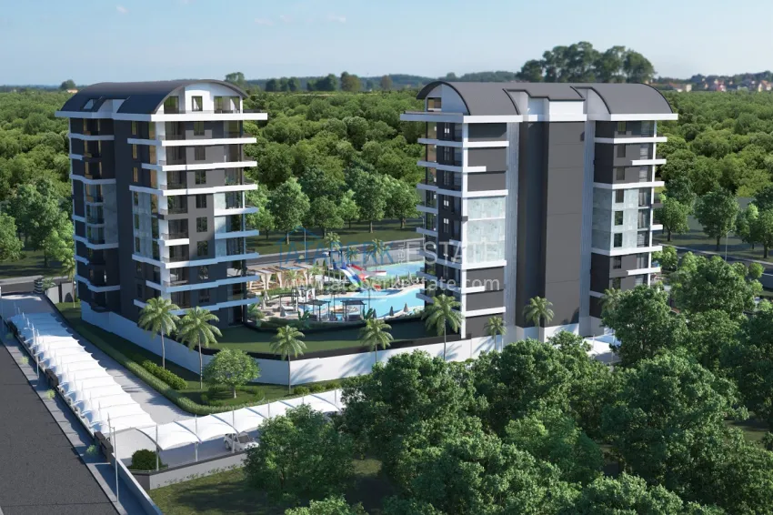 Real estate from a developer in a premium complex at the project stage — Alanya, Demirtash district 8