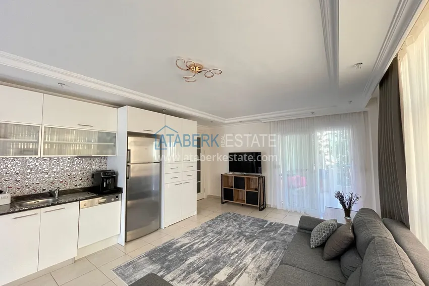 Purchase  Apartment 2+1 with furniture, glazed balcony and mountain views, Cikcilli district — Alanya 5 