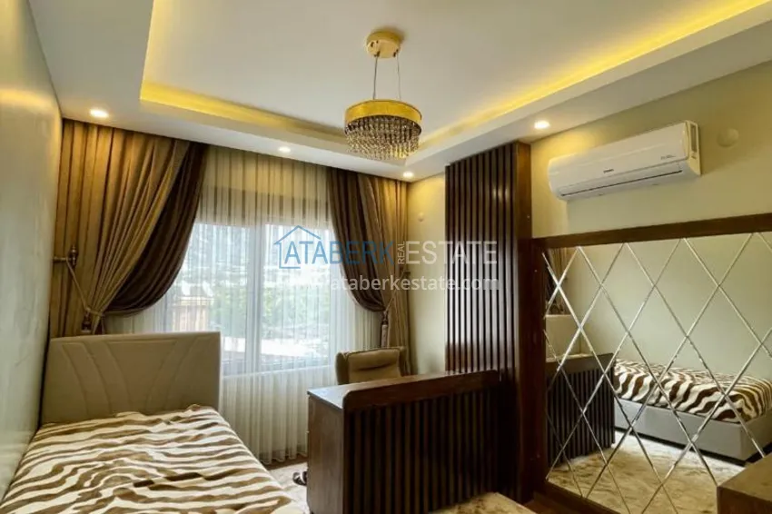 Purchase  Apartment 3+1 with furniture, glazed balcony and mountain views, Kestel district — Alanya 5 