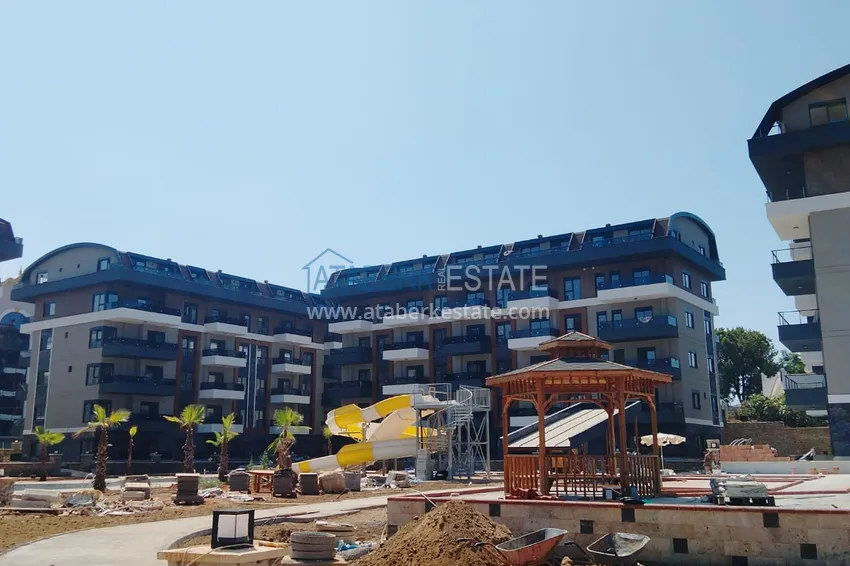 Photo -  3+1 apartment from the owner with new furniture in a new building - Oba district, Alanya 5 