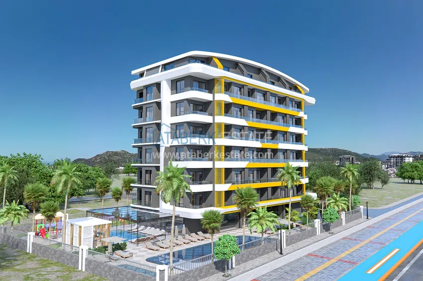 A new project of a comfort-class residential complex in Gazipasa 5 