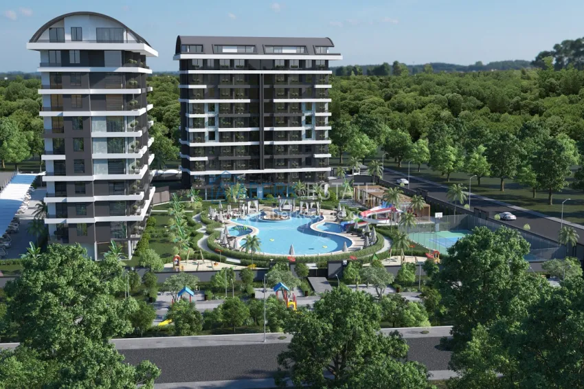 Real estate from a developer in a premium complex at the project stage — Alanya, Demirtash district 9