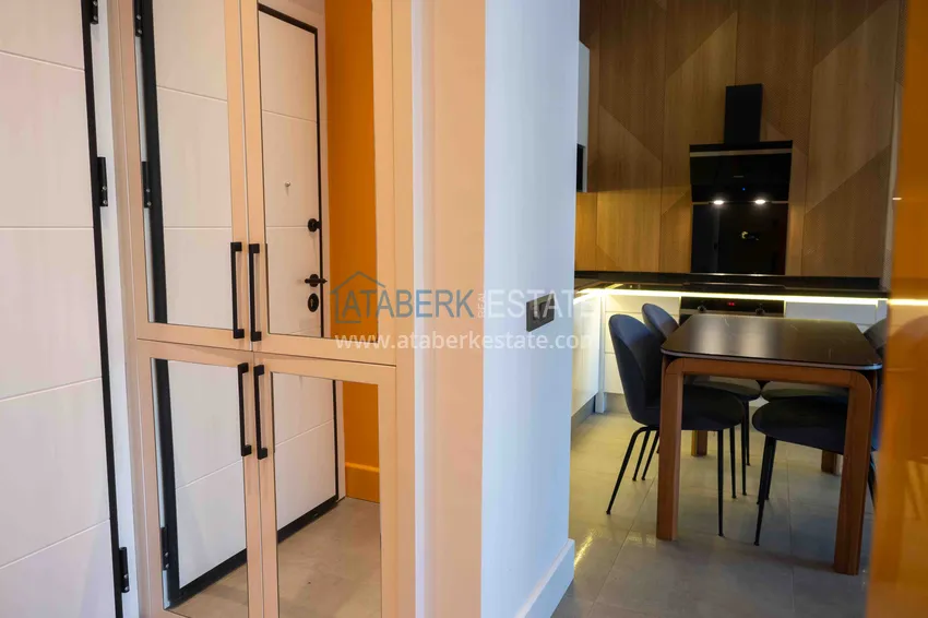 Purchase Furnished one-bedroom apartment in a luxury residence 250 meters from Cleopatra Beach - installments 5 