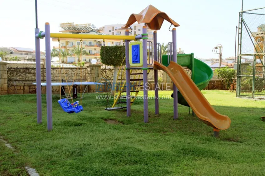 Urgent sale! Duplex apartment with separate entrance and private garden in Cikcilli area, Alanya 6 