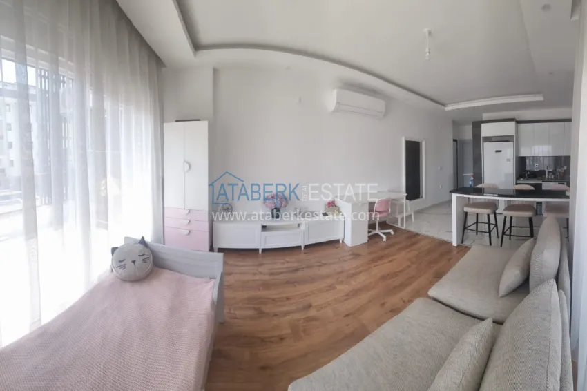 Purchase 1+1 furnished apartment in a comfortable residential complex, Oba district — Alanya 7
