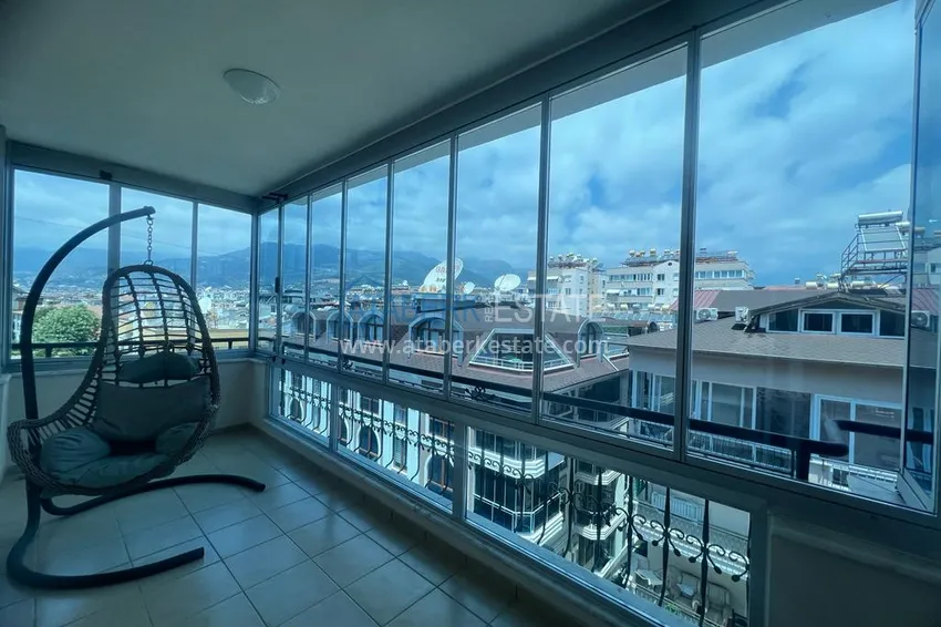 Purchase Rent a 4+1 duplex apartment with furniture in Oba, Alanya A22 6