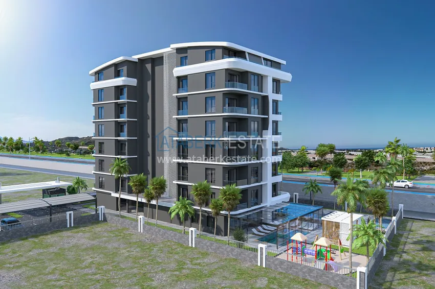 A new project of a comfort-class residential complex in Gazipasa 7 