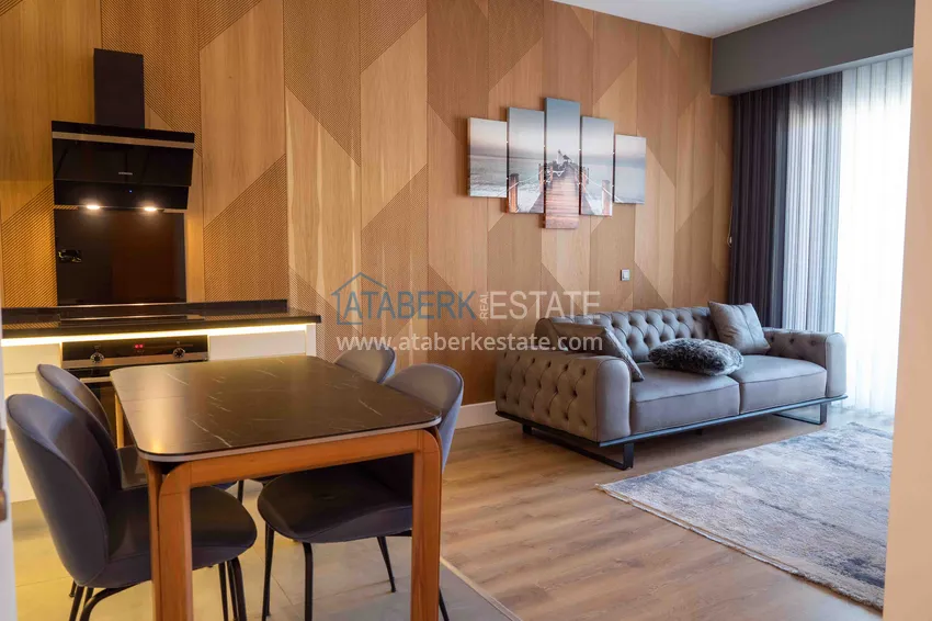 Purchase Furnished one-bedroom apartment in a luxury residence 250 meters from Cleopatra Beach - installments 6 