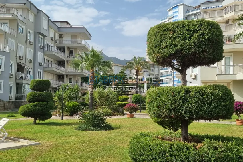 Urgent sale! Duplex apartment with separate entrance and private garden in Cikcilli area, Alanya 7 