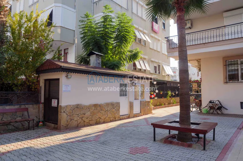 Rent a 4+1 duplex apartment with furniture in Oba, Alanya A22 8