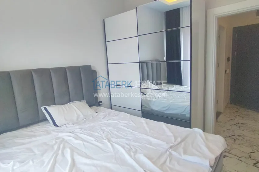 Purchase  Furnished 1+1 apartment in a modern boutique complex, Oba district — Alanya 6 