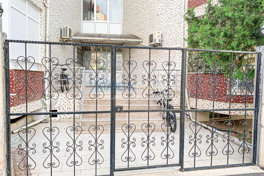 4+1 penthouse duplex with furniture and sea views in an area open to residence permits, Tosmur — Alanya 8