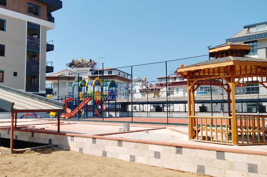 Photo -  3+1 apartment from the owner with new furniture in a new building - Oba district, Alanya 7 