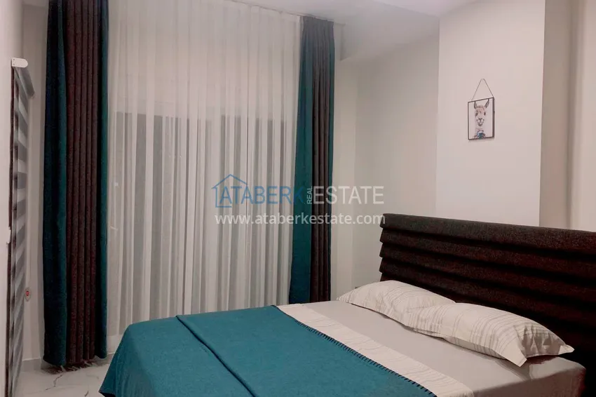 Purchase  Rent 1+1 apartment with furniture and terrace in a new modern complex – Alanya, Avsallar district 7 