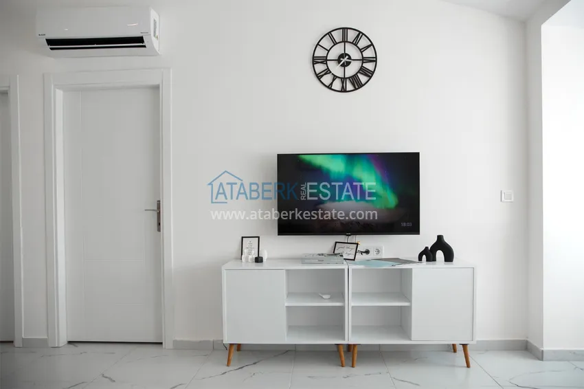 Purchase  One bedroom apartment for rent in Avsallar district in a complex with self-sufficient infrastructure  9 