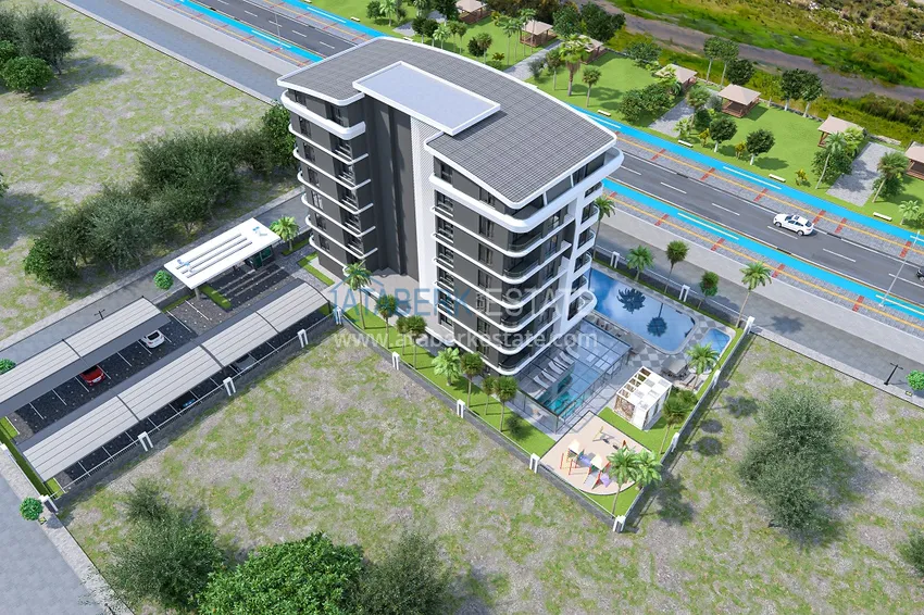 A new project of a comfort-class residential complex in Gazipasa 8 
