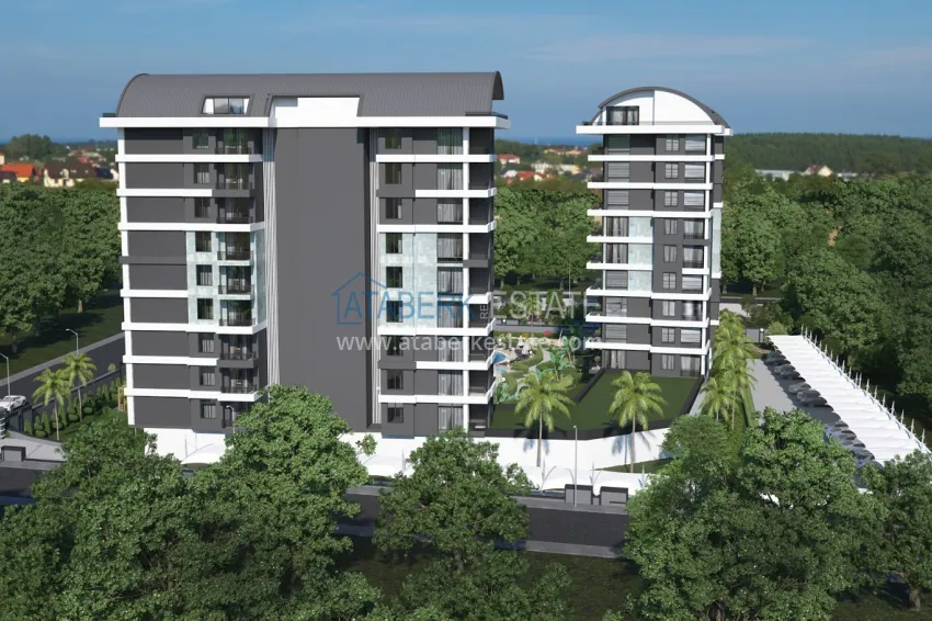 Real estate from a developer in a premium complex at the project stage — Alanya, Demirtash district 11