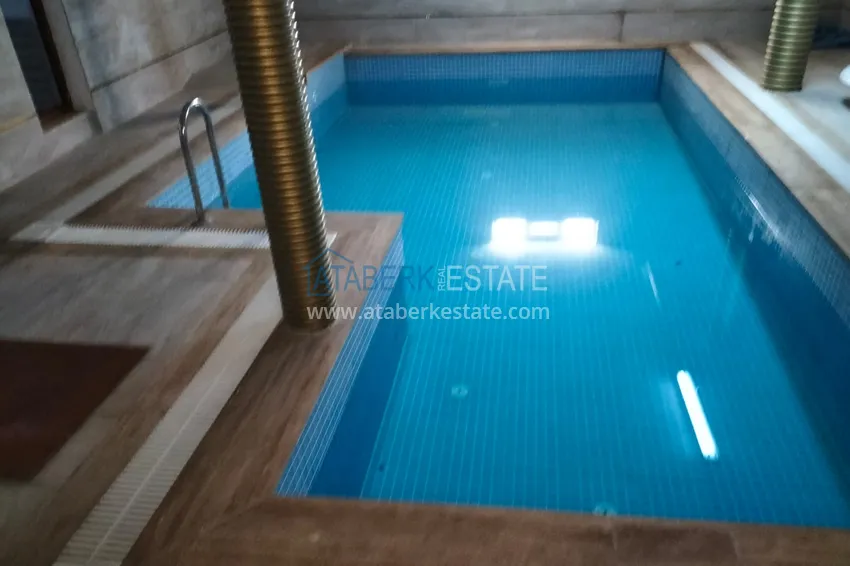 Urgent sale! Apartment 1 + 1 furnished in the center of Alanya - Cleopatra beach area 11 