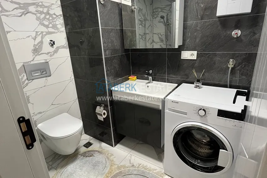 Purchase 1+1 apartment for rent in a comfortable new complex - Alanya, Oba district No. 1 8 