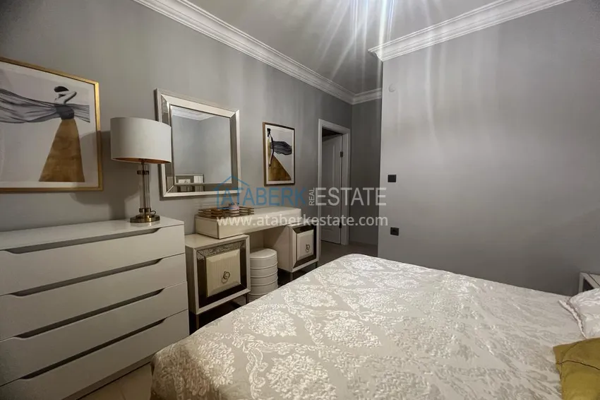 Purchase Rent a 4+1 duplex apartment with furniture in Oba, Alanya A22 8