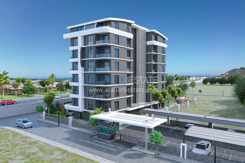 A new project of a comfort-class residential complex in Gazipasa 9 